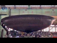 Q345r 2600mm القناة الضغط الرأس البيضاوي الفولاذ المقاوم للصدأ أطراف الصحن 58mm