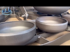 DIN 28011 الرؤوس الصحن Torispherical في الفولاذ الكربوني الفولاذ المقاوم للصدأ