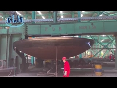 EHA الفولاذ الكربوني الفولاذ المقاوم للصدأ رأس نصف بيضاوي لحاوية تخزين البترول