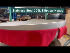 GB ASME الفولاذ المقاوم للصدأ أطراف الصحن الرؤوس الخزان التجارية بين التكنولوجيا البيضاوية 300mm