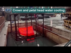 رؤوس خزانات قطعة من الفولاذ الكربوني ، رؤوس أطباق نصف الكرة