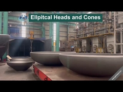 قطر الرأس شبه الإهليلسي من الفولاذ الكربوني 89-1000mm