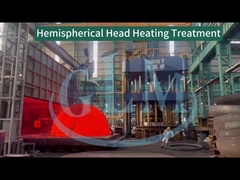 غطاء نهاية من الصلب الكربوني على شكل نصف كروي لرأس وعاء ضغط لخزان البروبان