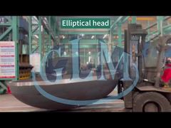 نظرة فاحصة: رأس ASME شبه إهليلجي مخصص بقطر 6000 مم وسمك 20 مم بنسبة 2:1