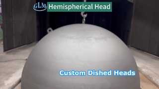 ينتج عن التسخين والتبريد أغطية نهائية نصف كروية عالية الجودة.