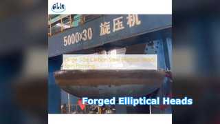 تزوير الرؤوس البيضاوية من الفولاذ الكربوني