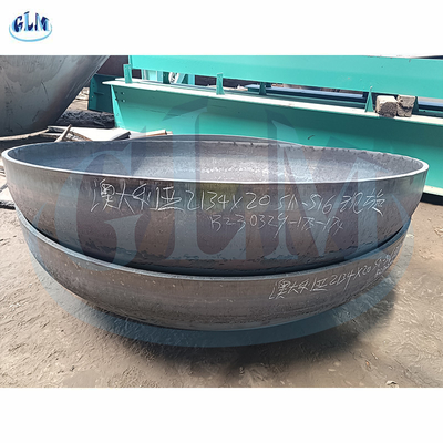 فولاذ الكربونية البيضاوية الطاولة نهاية 2134mm القياس 30mm سمك