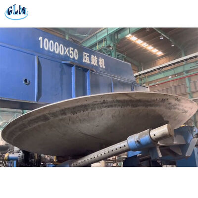 2-300mm سمك رأس صحن بيضاوي مع معالجة اللحام والسطح الملمع للتطبيقات الصناعية