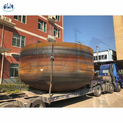 ASME SS316L النهايات الرأس القصيرة المائلدية للوعاء الضغط