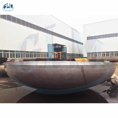 SS304 200MM خزان تخزين السوائل غطاء الرأس شبه الإهليلسي Q345B