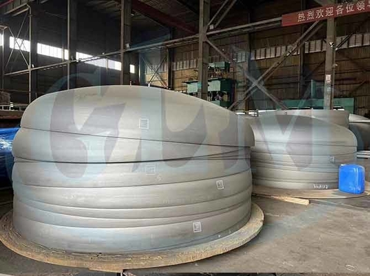 دياتيمر 4600mm سمك 20mm SA 516 Gr 70 رأس صحن بيضاوي لأوعية الضغط