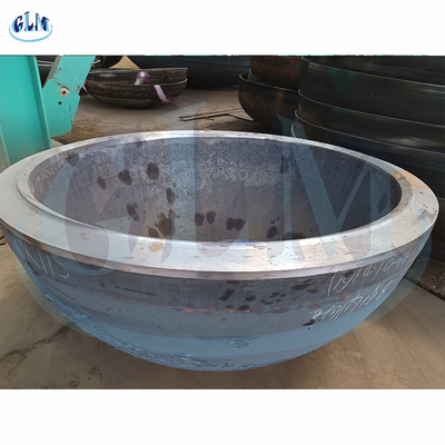 الفولاذ الكربوني ذو الصفائح البيضاوية قطر الرأس 900mm سمك 80mm