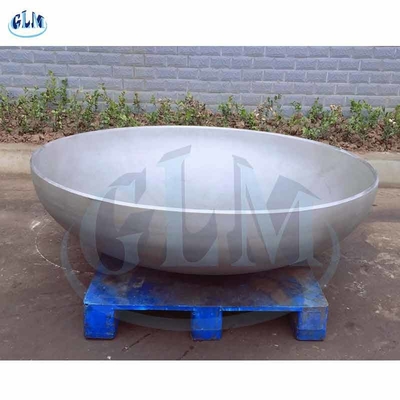 3200mm قطر الصلب المقاوم للصدأ رأس صحن مع درجة حرارة متغيرة والضغط
