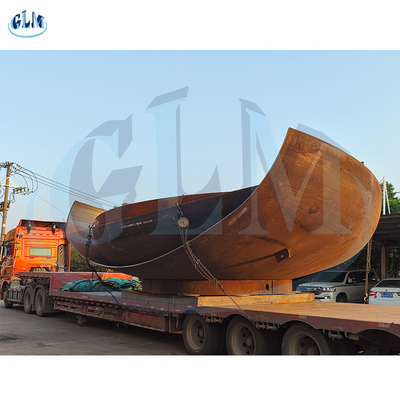 رأس نصف بيضاوي مخصص للحفاظ على المياه قطر 8000mm