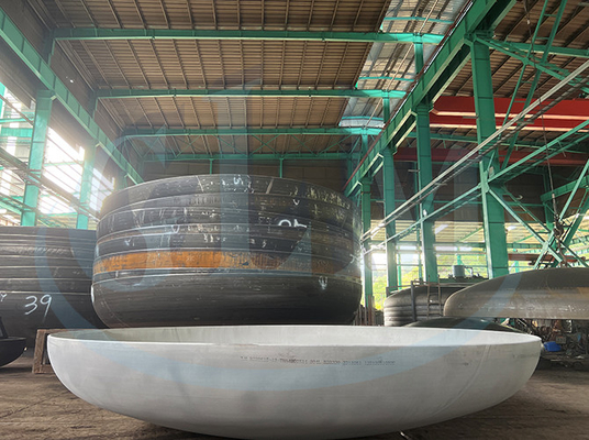 الفولاذ المقاوم للصدأ 304L رأس صحن توريسفيري 4200mm قطر 14mm سمك