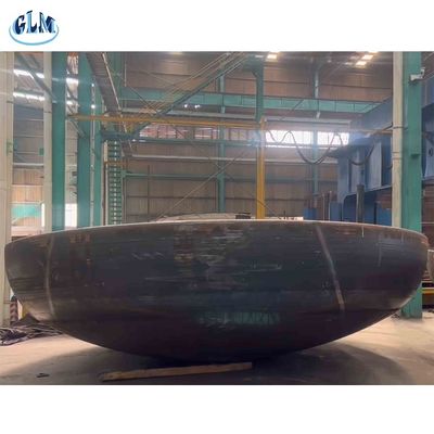 Customized ASME Elliptical Dish Head Tank End Carbon Steel Pressure Vessel