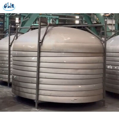 رأس صحن بيضاوي معتمد من ISO9001 بسماكة 2-300 ملم ونسبة تخفيض 10٪ لأوعية الضغط