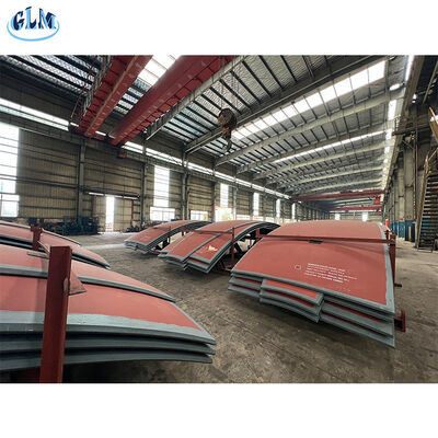 رأس كروي من الفولاذ المقاوم للصدأ مع اختبار غير إتلافي واتصال ملولب لأوعية الضغط