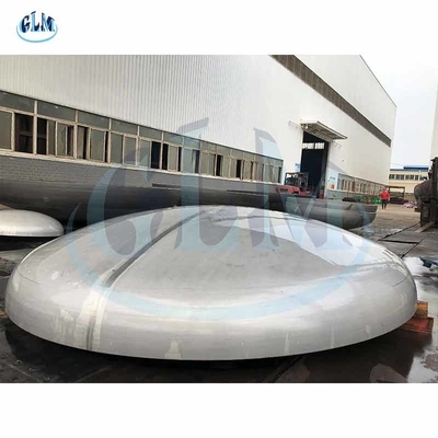 6000mm قطر خزان Lpg الصحن الرأس المعدن غاز خزان غاز غطاء الفولاذ المقاوم للصدأ