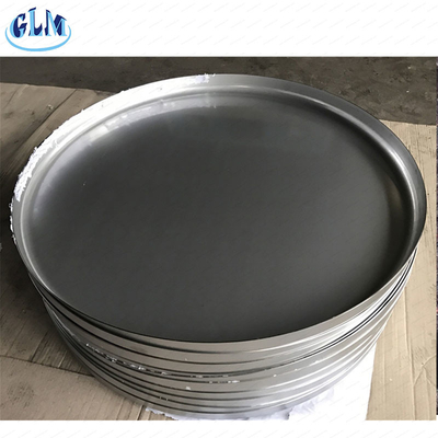 300mm 2mm الرأس المسطح الصفيح للقناة الضغط الرملية التفجير
