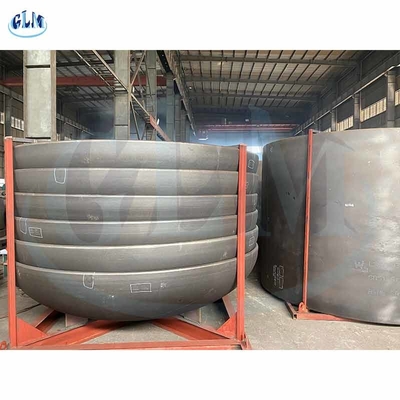 PED Asme كروية الفلينج والصحن الرأس للكبائن أوعية الضغط 2 ملم