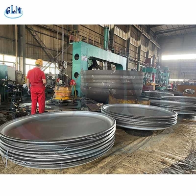 PED جي بي إيليبسي الصحن الرأس حاوية الضغط النهايات غطاء الخزان ISO45001