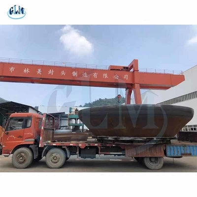 ANSI ASTM رأس الخزانات المخروطية المتعرجة المقلدة نصف قطر التاج للرأس التوريسفيري