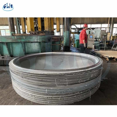 Ss304 الرأس المسطح الصفائح 400mm الفولاذ المقاوم للصدأ أطراف الصفائح لخزان البروبان
