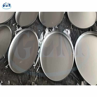 2 ملم جي بي ضغط وعاء نهاية قبعة رأس شبه بيضاوي لفرز النفط والغاز OEM