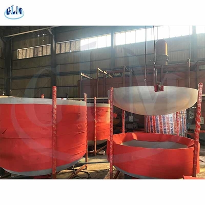 ASME 500mm البدنية الصلب المقاوم للصدأ أبعاد رأس صحن لتركيب مصاحب المحول