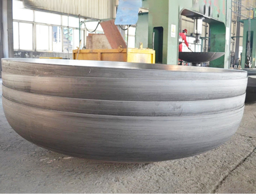 SA516 Gr70N 1100 X 80mm أطراف الصحن لوعاء الضغط القبة نهاية قبعة رأس الصحن