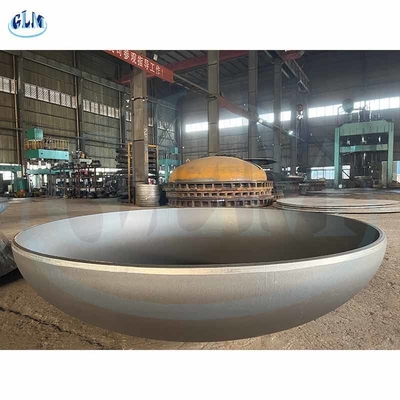 ASME رأس نصف بيضاوي O.D 3000mm 6thk ((Min) لحاوية تخزين المواد الكيميائية