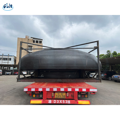 GLM SA516 GR70N الصحن الإهليلسي رأس الصحن نهاية قطر كبير جداً 7600mm