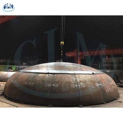 قطر 4800mm 304l رأس صحن بيضاوي 2: 1 سمك 20mm