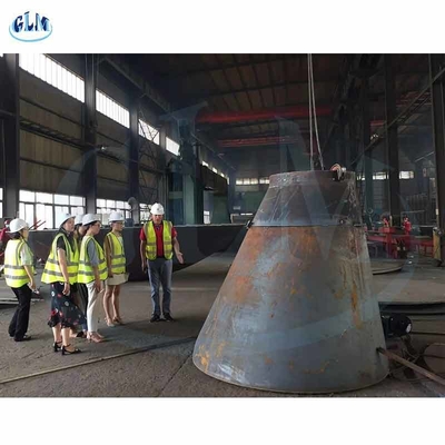 SA516 Gr70 رأس صحن المخروط 2500mm قطر