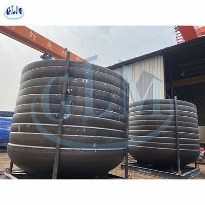 SA516 GR70 رأس نصف بيضاوي 5000mm قطر 18mm سمك