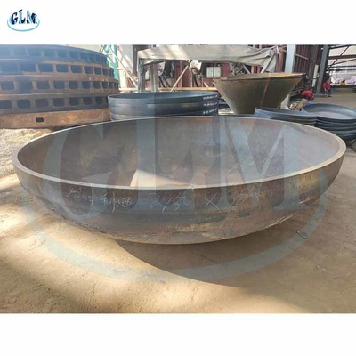 الصحن البيضاوي من الفولاذ الكربوني نهاية 2950mm قطر 38mm سمك