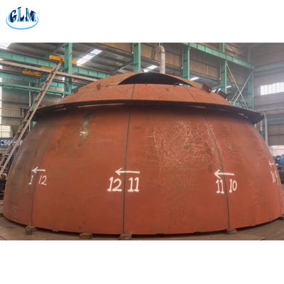 رؤوس نصف كروية مقسمة مخصصة لمعدات درجات الحرارة العالية في صناعة النفط والغاز