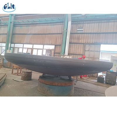 رأس مقعر كروي قياسي ASME مع معالجة حرارية وفحص UT RT لأوعية الضغط