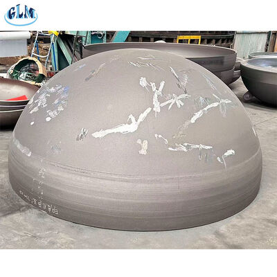 رأس خزان نصف كروي مقسم مقاوم للضغط العالي بسماكة 2-300 مم للأوعية الصناعية