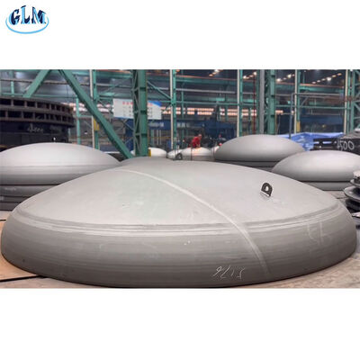 رأس مقعر كروي بقطر 4200 مم وسمك 14 مم مع ختم ساخن لأوعية الضغط