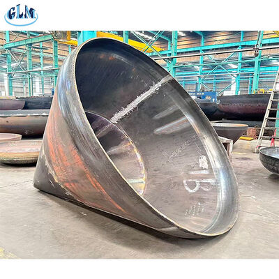 رؤوس خزانات مخروطية من الفولاذ الكربوني والفولاذ المقاوم للصدأ بنسبة تخفيض 10% للتطبيقات الصناعية