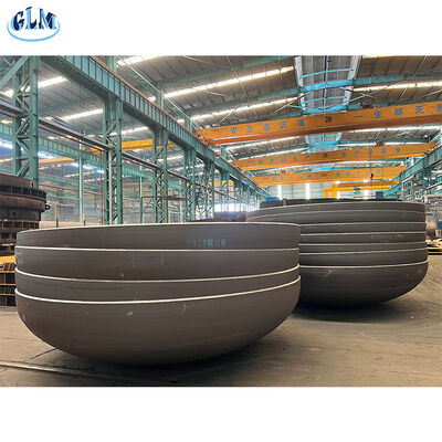 رأس صحن بيضاوي معتمد من قبل ASME مع قطر 2950mm وسطح ممزق