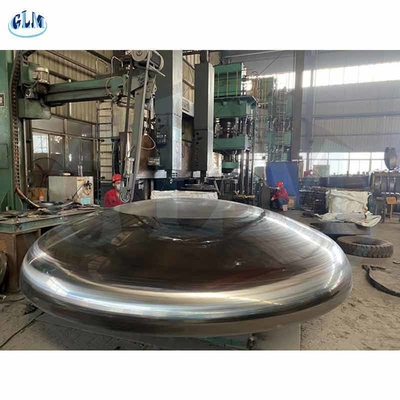 GB ASME الفولاذ المقاوم للصدأ أطراف الصحن الرؤوس الخزان التجارية بين التكنولوجيا البيضاوية 300mm