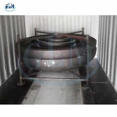 1000MM ASME علبة البروبان نصف بيضاوية نصف كروية أبعاد رؤوس الخزان