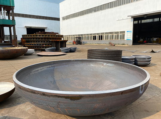 أسمي 316l وعاء الضغط أطراف الصحن رأس بيضاوي 10000mm